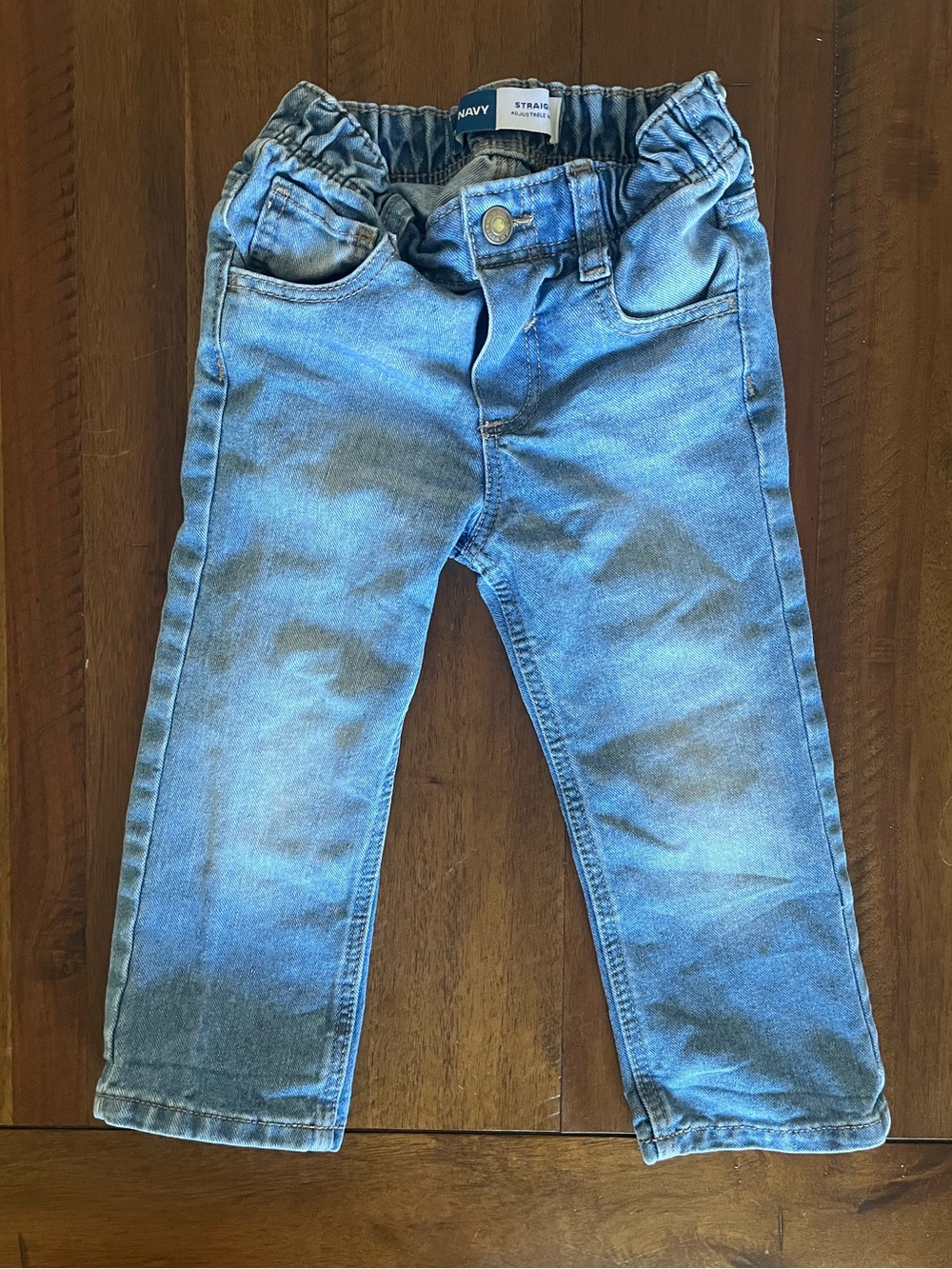 Old Navy Light Blue Straight Denim Pants